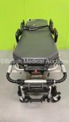 Ferno Pegasus Ambulance Stretcher with Mattresses (Hydraulics Tested Working) *S/N PEG6592* - 3