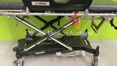 Ferno Pegasus Ambulance Stretcher with Mattresses (Hydraulics Tested Working) *S/N PEG5370* - 2