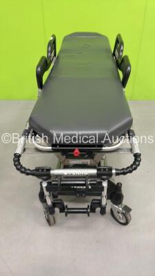 Ferno Pegasus Ambulance Stretcher with Mattresses (Hydraulics Tested Working) *S/N PEG5370* - 3