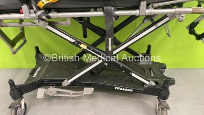 Ferno Pegasus Ambulance Stretcher with Mattress (Hydraulics Tested Working) *S/N PEG6573* - 2