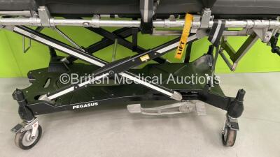 Ferno Pegasus Ambulance Stretcher with Mattresses (Hydraulics Tested Working) *S/N PEG6108* - 2