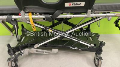 Ferno Pegasus Ambulance Stretcher with Mattresses (Hydraulics Tested Working) *S/N PEG6108* - 4