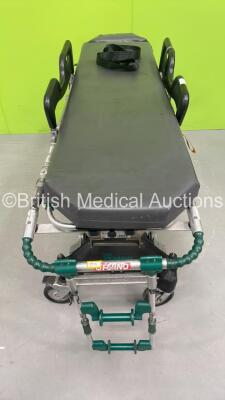 Ferno Pegasus Ambulance Stretcher with Mattress (Hydraulics Tested Working) *S/N PEG3823* - 3