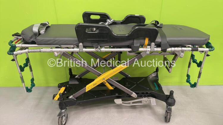 Ferno Pegasus Ambulance Stretcher with Mattresses (Hydraulics Tested Working) *S/N PEG3792*