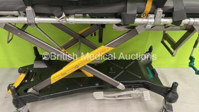 Ferno Pegasus Ambulance Stretcher with Mattresses (Hydraulics Tested Working) *S/N PEG3792* - 2