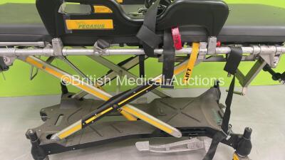 Ferno Pegasus Ambulance Stretcher with Mattress (Hydraulics Tested Working) *S/N PEG399* - 3