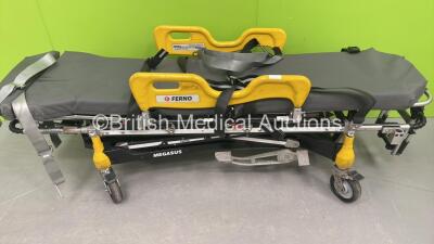 Ferno Megasus Ambulance Stretcher with Mattress (Hydraulics Tested) *S/N MEG1698*