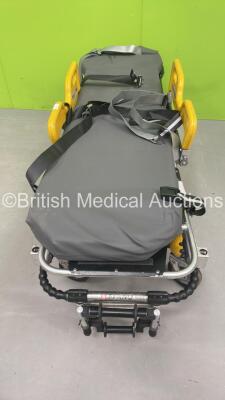 Ferno Megasus Ambulance Stretcher with Mattress (Hydraulics Tested) *S/N MEG1698* - 2