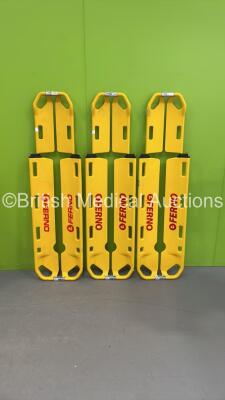 3 x Ferno EXL Scoop Stretchers