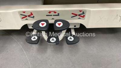 2 x Huntleigh Lifeguard Patient Trolleys with 1 x Mattress (Hydraulics Tested Working) - 2