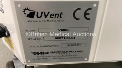 Mansfield Pollard EVent v6000 Air Sterilisation Unit (Powers Up) - 3