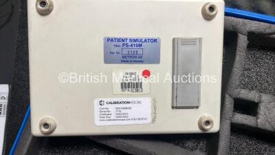 Mixed Lot Including 3 x Agilia Volumat Maintenance Kits, 1 x ResMed Pneumatic Module Astral,2 x Spacelabs BP Cuffs, 1 x Liko Lift Hoist Controller, 1 x Metron PS-416M Patient Stimulator (Powers Up) 1 x SonoSite Edge Mini Dock and 9 x GE MCU-1910 Batteries - 9