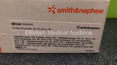 Smith & Nephew HD 30 Degree Video Arthroscope in Box (Untested) - 6