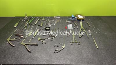 Job Lot of Surgical Instruments