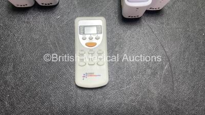 Mixed Lot Including 1 x Accu Chek Inform II Blood Glucose Meter, 1 x AND UA-702 Digital Blood Pressure Monitor with BP Cuff, 4 x Welch Allyn PRO 6000 Ear Thermometers with Base Units and 1 x Chigo Air Con Controller *SN 3980816055, 12614065* - 4