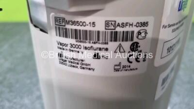 Drager Vapor 3000 Isoflurane Vaporizer *SN ASFH0385* - 4