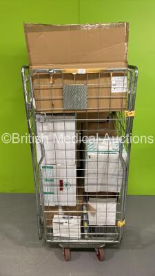 Large Quantity of Consumable Including Covidien Visiport Plus Auto Sutures, Bard Sorbafix Absorbable Fixation Systems and LMA Laryngeal Mask Airways(Cage Not Included)