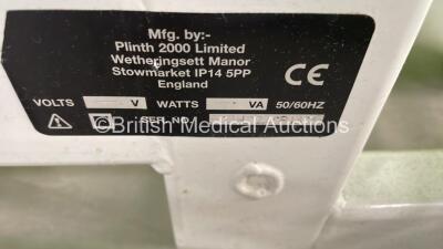 Plinth Hydraulic Patient Couch (Tested Working) *50BHD22081305* - 3