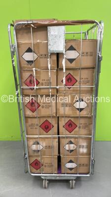 Cage of 24 Boxes of Instasan 500ml Bottles of Hand Sanitiser (20 Bottles Per Box - 480 Bottles Total)