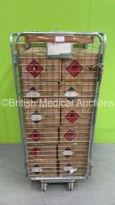 Cage of 24 Boxes of Instasan 500ml Bottles of Hand Sanitiser (20 Bottles Per Box - 480 Bottles Total)