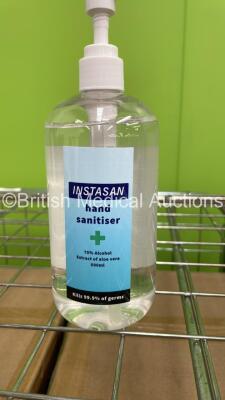 Cage of 24 Boxes of Instasan 500ml Bottles of Hand Sanitiser (20 Bottles Per Box - 480 Bottles Total) - 4