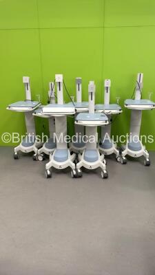 7 x Agile Medicow Workstations *Stock Photo Used*