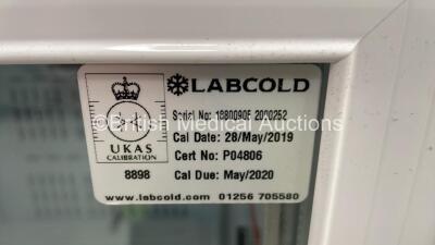 LabCold IntelliCold Medical Fridge (Powers Up with Locked Door - No Key) *S/N P04806* - 2