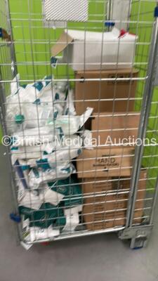 Cage of Consumables Including Masks, Suture Packs and Electrodes (Cage Not Included - Out of Date) - 2