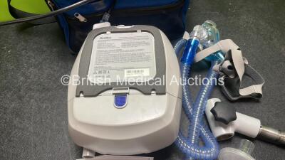 Mixed Lot Including 1 x ResMed VPAP III ST Unit with Breathing Tube in Carry Bag (Powers Up) 1 x Zeiss Microscope Attachment *SN 20080623263* *H* - 3