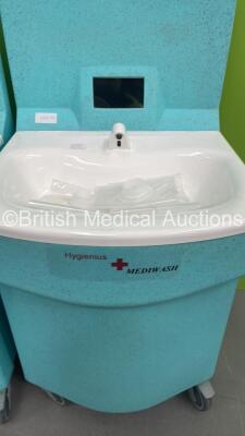 2 x Hygenius Mediwash Mobile Sinks - 2