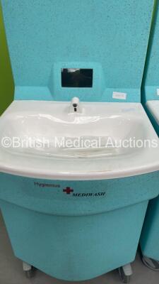 2 x Hygenius Mediwash Mobile Sinks - 3