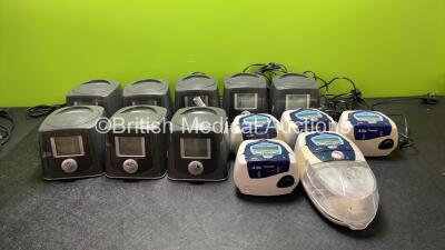 Mixed Lot Including 5 x ResMed Escape II CPAP Units with ResMed H4i Humidifier Unit (All Power Up) 8 x Fisher & Paykel ICON+ Novo CPAP Units (All Power Up)