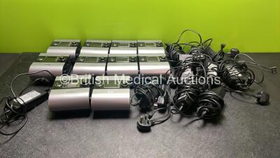 10 x ResMed Escape S9 Units with 10 x AC Power Supplies (All Power Up)