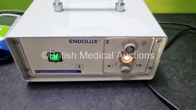 Mixed Lot Including 1 x Medical System Endolux 2 Light Source (Powers Up), 1 x 10 Lead ECG Lead, 1 x Huntleigh Sonicaid FDI, 1 x Covidien Filac EZ Unit and 1 x Patient Mpower Spirometer *SN A23Z104720 / 4642* - 2