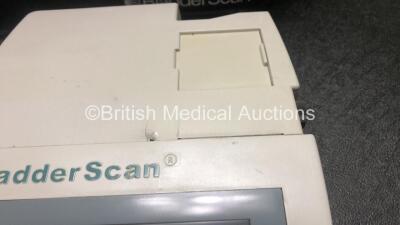 2 x Verathon BVI 3000 Bladder Scanners with 3 x Batteries and 1 x Transducer / Probe in 2 x Carry Bags (Both Power Up with Damage to Casing) *SN 08461210 / 09111568* - 5