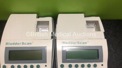 2 x Verathon BVI 3000 Bladder Scanners with 1 x Battery (No Power, Damage to Casing - See Photos) *SN 05109656 / B3100701* - 4