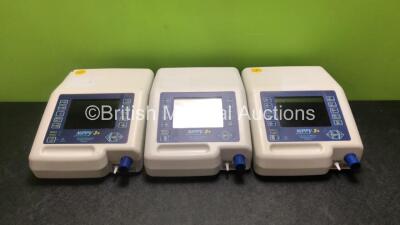 3 x B & D Electromedical Nippy 3+ Ventilators (All Power Up, 1 x Damage to Casing - See Photos) *SN 2013-19148 / 2011-13234 / 2010-10271*