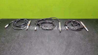 3 x Bien Air Dental Drills, 3 x Bien Air PM 1:123 Attachments and 3 x Lemo FFA.2E Cables