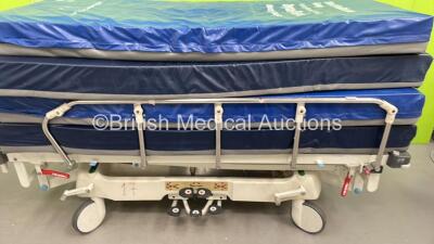 Huntleigh Lifeguard Patient Trolley with 4 x Mattress (Hydraulics Tested Working) - 4