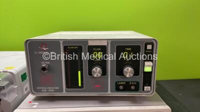 Mixed Lot Including 1 x Arthrex Ref AR-6480 Dual Wave Arthroscopy Pump (No Power with Damage-See Photos) 1 x Ethicon Thermachoice Uterine Balloon Therapy Unit (Powers Up with Loose Display-See Photo) 1 x - 4