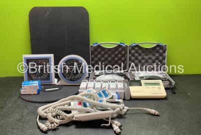 Mixed Lot Including 2 x Alcoquant Envitec Units, 4 x Linka Bed Controllers, 1 x Omron 705CP BP Monitor, 2 x Reiser BP Meters and 7 x Welch Allyn Ear Thermometers