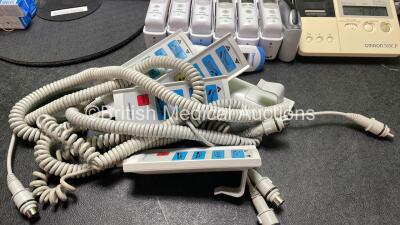 Mixed Lot Including 2 x Alcoquant Envitec Units, 4 x Linka Bed Controllers, 1 x Omron 705CP BP Monitor, 2 x Reiser BP Meters and 7 x Welch Allyn Ear Thermometers - 4