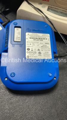 Mixed Lot Including 1 x Dell LCD Monitor (Powers Up) 1 x Masimo Set Rad 8 Signal Extraction Pulse Oximeter (Powers Up) 1 x Ranger Blood Fluid Warming Unit, 2 x Medtronic My Care Link Patient Monitors with 2 x AC Power Supplies (Both Power Up) 1 x Seca Wei - 4