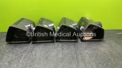 4 x ResMed Airsense 10Autoset CPAP Units with 2 x AC Power Supplies (All Power Up with Missing Side Covers-See Photo) *SN 23171683101, 23193497064, 23161672038, 23172594488* - 3