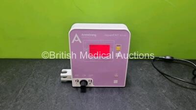 Armstrong Medical Aquavent FD140 Flow Driver Oxygen Therapy and CPAP Unit (Powers Up) *SN 75167181*