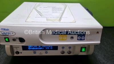 Job Lot Including 1 x Smith & Nephew Dyonics Power Ref 7205841 Control Unit with Footswitch (Powers Up) and 1 x Mitek VAPR3 Electrosurgical Unit with 1 x Footswitch (Powers Up) - 3