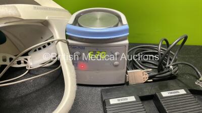 Mixed Lot Including 1 x Seward Medical High Performance 75W Watt Light Source (Powers Up) 1 x Stryker T4 Personal Protection System, 1 x Fisher & Paykel MR850AEK Respiratory Humidifier Unit (Powers Up with Error) 1 x FMS Footswitch - 3