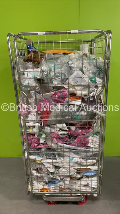 Mixed Cage of Ambulance Consumables (Out of Date - Cage Not Included)