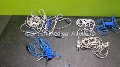 Job Lot of Diathermy Forceps and Cables - 2