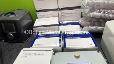 Mixed Lot Including 4 x Fisher & Paykel Icon + Novo CPAP Units (All Power Up) 1 x Inva CareSoft Form Active 2 Unit (No Power) 1 x Fisher & Paykel Sleepstyle 200 CPAP Humidifier with 5 x Fisher & Paykel REF 900HC522 Breathing Tubes (Powers Up) Large Quant - 4